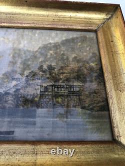 Silk Velvet Yuzen Panel from the Meiji Era 24 x 33 cm