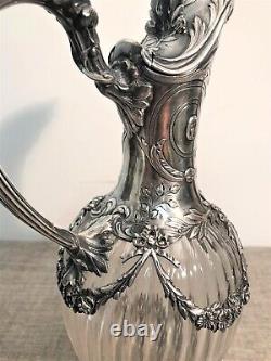 Silver Needle Punch Minerve 1st Title And Crystal Era 19th Century
