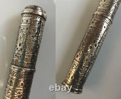 Silver Wax Case from the Louis XVI Period or Early 19th Century