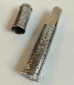 Silver Wax Case from the Louis XVI Period or Early 19th Century