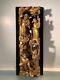 Small Chinese High Relief In Gilded Wood, Late 19th/early 20th Century