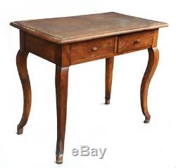 Small Desk In Walnut Louis XV Xixth