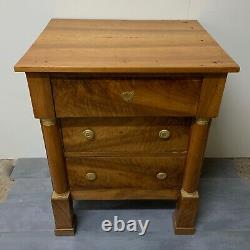 Small Dresser In Late 19th Century Empire Style Walnut