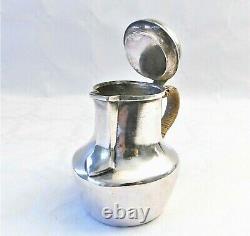 Small Selfish Pourer In Solid Silver Minerva Punch. End Of 19th Century