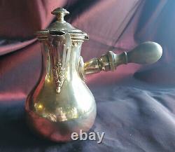 Small Solid Silver Pourer Era Restoration Xixth