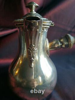 Small Solid Silver Pourer Era Restoration Xixth