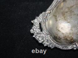 Small silver dish from the 19th century