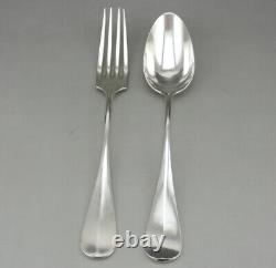 Solid Silver Cutlery Minerva Hallmark 1st Title 19th Century 153 Grams