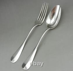 Solid Silver Cutlery Minerva Hallmark 1st Title 19th Century 153 Grams