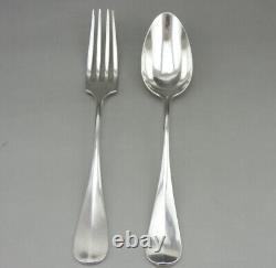 Solid Silver Cutlery Minerva Hallmark 1st Title 19th Century 153 Grams