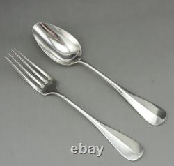 Solid Silver Cutlery Minerva Hallmark 1st Title 19th Century 153 Grams