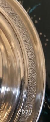 Solid Silver Hand Candleholder with Dragon Decoration, 19th Century