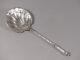 Solid Silver Strawberry Spoon Shaped Shell, Late 19th Century