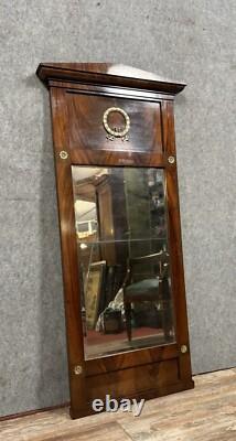 Superb Empire Consulate Mirror in Mahogany, 19th Century