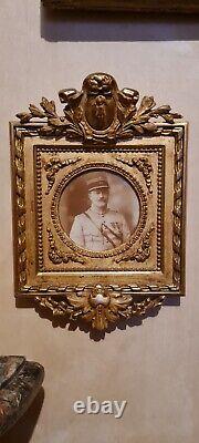 Superb Pair Of Golden Wooden Frames Of Napoleon III Period, Late XIX Th S