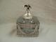 Superb Cut Crystal And Silver Inkstand, Empire Style, 19th Century.
