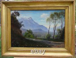 Svensen Lovely Landscape Table Mountain Hst Vintage Nineteenth Century