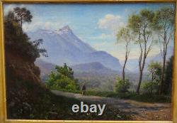 Svensen Lovely Landscape Table Mountain Hst Vintage Nineteenth Century