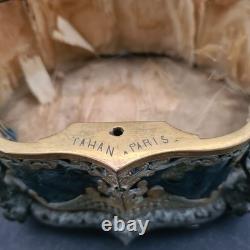 TAHAN Paris Jewelry Box Set Bronze Napoleonic III Era 19th Century
