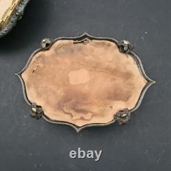 TAHAN Paris Jewelry Box Set Bronze Napoleonic III Era 19th Century