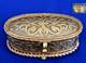 Tahan Paris Jewelry Box Set Golden Bronze Napol&eacute;on Iii Era 19th Century