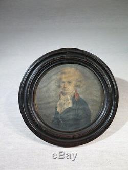 Table Old Gentleman Portrait Medallion Enhanced Burn Time XIX