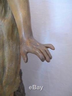 Terracotta Signed Friedrich Goldscheider The Peasant 19th Century