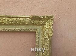 The Framework Berain Style Louis XIV Wood And Stucco Doré Gold Era XIX