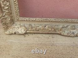 The Framework Berain Style Louis XIV Wood And Stucco Doré Gold Era XIX