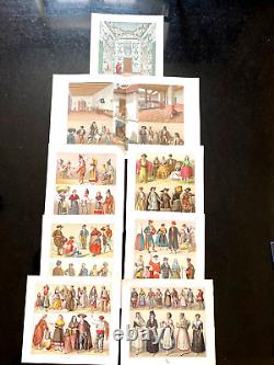 The Historical Costume Racinet Spain 12 Color Plates of the Period 1888