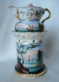 Tisaniere En Porcelain De Paris XIX Epoque Napoleon III