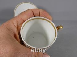 To the Chinese man smoking his pipe, Paris porcelain cup, early 19th century