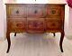 Transition Period Walnut And Marquetry Commode With Projecting Front