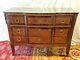 Transitional Style Commode In Marquetry From The Mid 19th Century