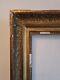 Translate This Title In English: Antique Gilded Wooden Frame From The Empire Period, 19th Century