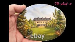 Translate this title in English: Paris Beautiful Porcelain Plaque from the Louis Philippe Era XIXth Century Fine Residence