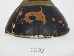 Translation: Japanese Paper Mache and Lacquered Wood Hat from the 19th Century