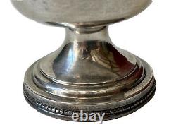 Travel Target In Silver Massif Minerva Age 19th Ancient Silver Ciborium