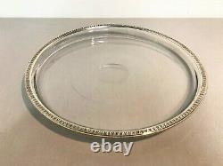 Tray In Crystal And Silver Punch Minerve Era 19th Century