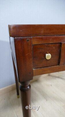 Tric Trac Table Serving as a Desk in Louis XVI Style in Mahogany, 19th Century