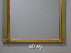 Trumeau with angels in Louis XV style, lacquered and gilded wood, late 19th century