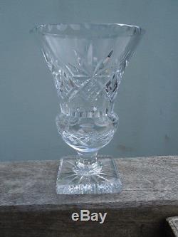 Vase Cut Crystal Vintage Late Nineteenth Baccarat St Louis