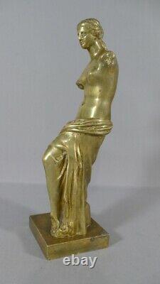 Venus De Milo Statuette In Bronze, Era XIX Ème, Souvenir Du Grand Tour