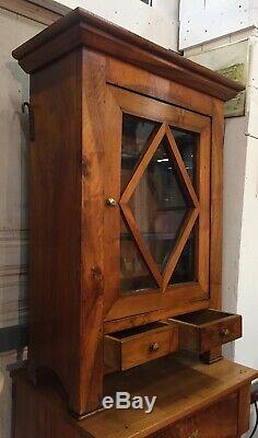 Verriau Or Small Window To Suspend Walnut Era Nineteenth Century