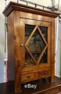 Verriau Or Small Window To Suspend Walnut Era Nineteenth Century