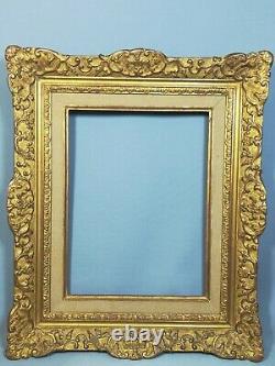Very Beautiful Frame In Golden Stuc Style Montparnasse Louis XV Period Xixème