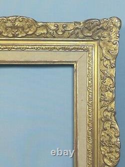 Very Beautiful Frame In Golden Stuc Style Montparnasse Louis XV Period Xixème