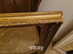Very Beautiful Gilded Wooden Frame Napoleon III Period Late 19th Century Beautiful Gilding