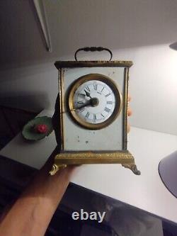 Very Beautiful Victorian Era 19th Century Officer's Clock