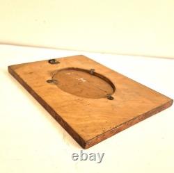 Very beautiful small frame in marquetry from the mid-19th century